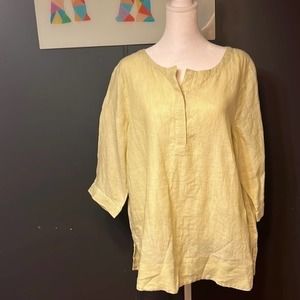 J.Jill‎ 100% linen blouse
